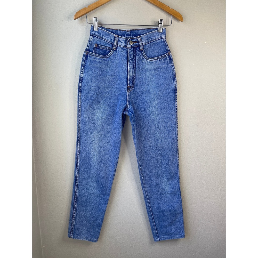 Calvin Klein Jeans Blue Vintage High Rise 90s Straight Leg Denim 0/24